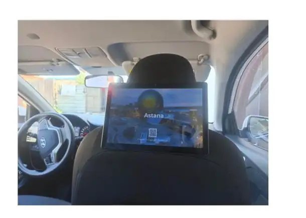 Размещение в такси на мониторах, фотография 2