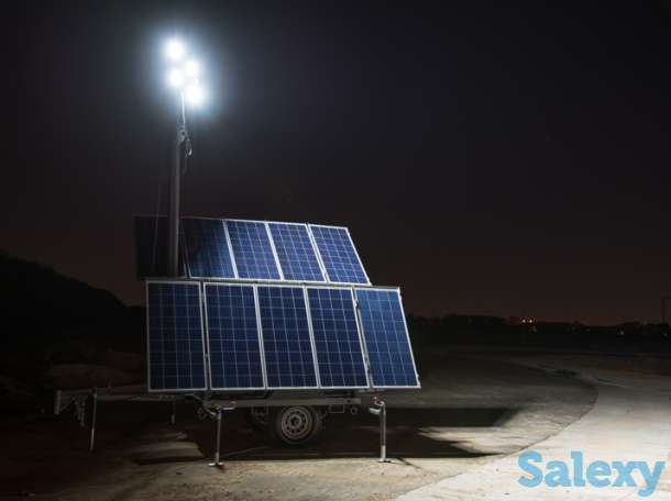 Мачты освещения мобильные, на альтернативной энергии, фотография 7