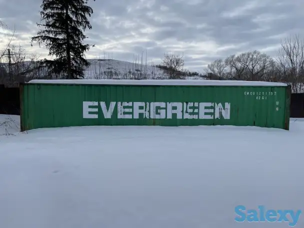 Продам 40футовый морской контейнер + незавершенная продукция, фотография 1
