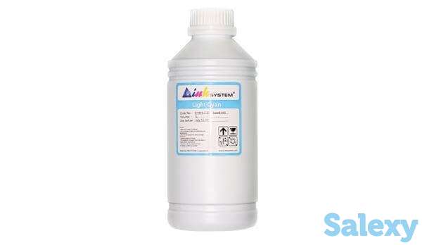 Светостойкие чернила inksystem light cyan, 1000 мл, фотография 1