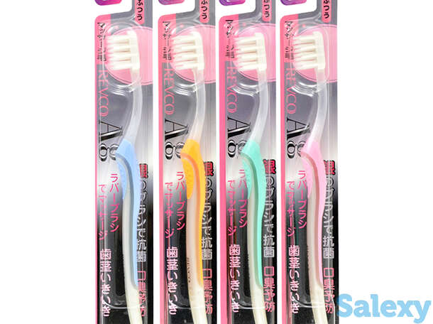 Набор зубных щёток eq maxon nano silver toothbrush set (4 шт.), фотография 1