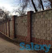 строительство заборов из блока, фотография 3