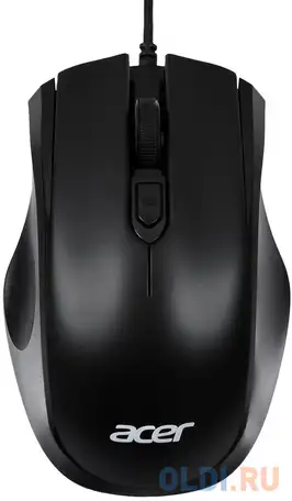 Мышь проводная acer omw020 чёрный usb, фотография 1