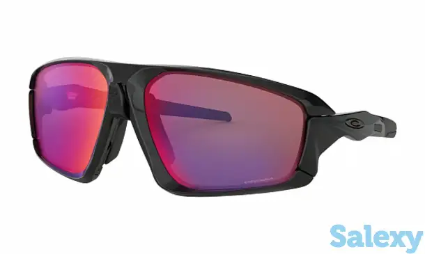 Очки солнцезащитные oakley field jacket polished black/prizm road, фотография 1