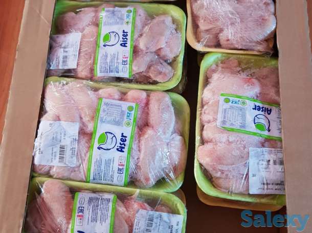 Куриные крылышки по 1000тенге за 1кг в подложка, фотография 1