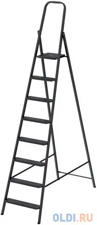 Стремянка 8 ступеней, компактная, стальная россия// сибртех, фотография 1