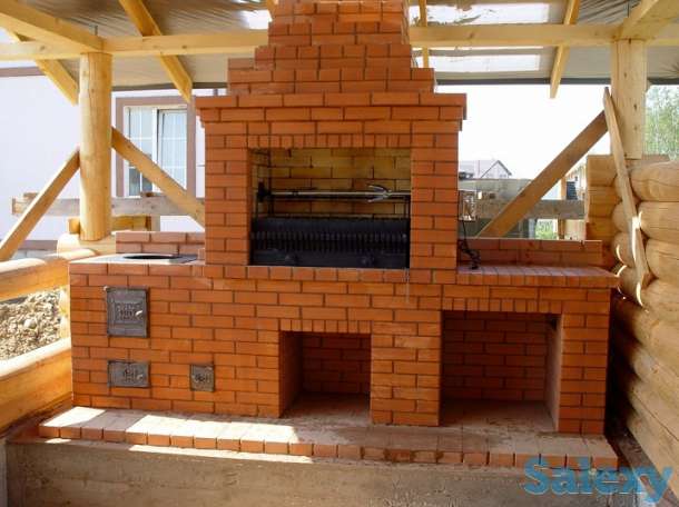 Строительство уличных печей барбекю, фотография 2