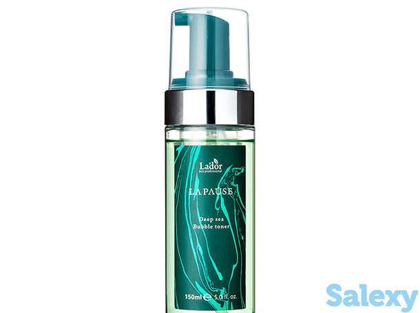 Тонер для лица la'dor la-pause deep sea bubble toner, фотография 1