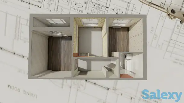 3D планировки ( интерьер / экстерьер ), фотография 3
