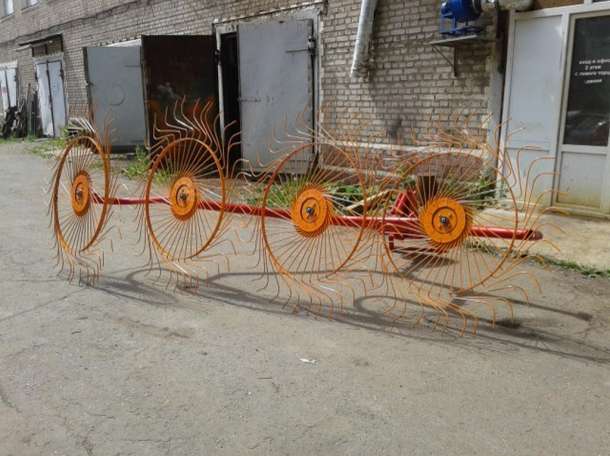 Грабли-ворошилки Кормилец 4\5 дисковые, фотография 1