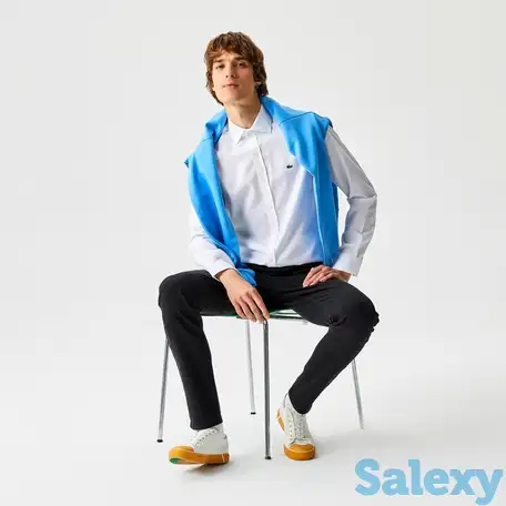 Брюки lacoste slim fit, фотография 1