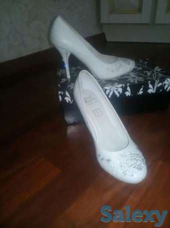 Продам, свадебные туфли б/у, фотография 1
