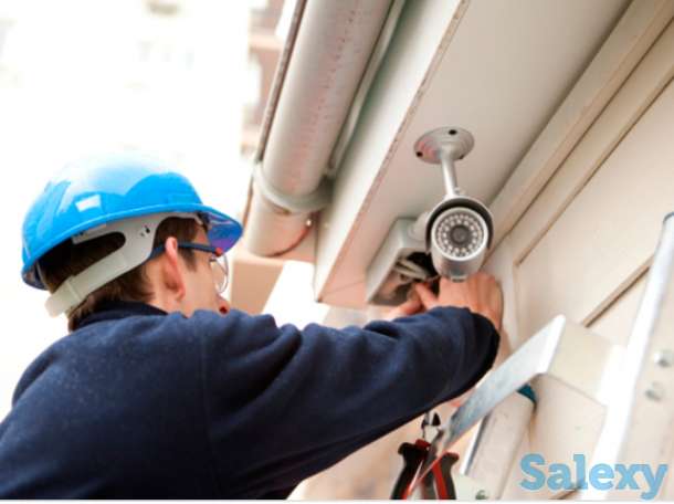 Монтаж и наладка систем видеонаблюдения, видеодомофонов, сигнализаций., фотография 1