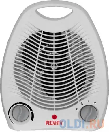 Тепловентилятор ресанта твс-1 2000 вт серый, фотография 1