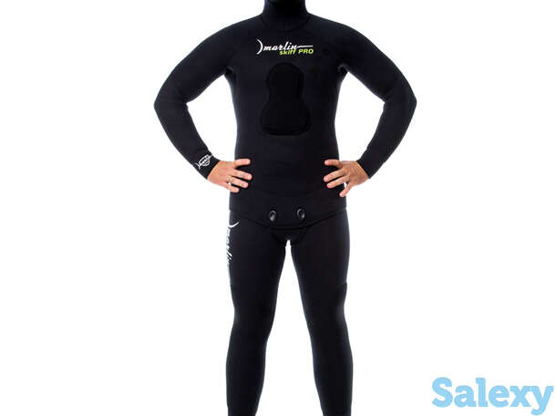 Гидрокостюм marlin skiff pro черный, 9 mm, фотография 1