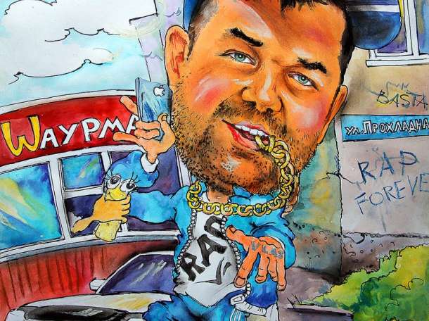 Шаржи по фото, кукла шарж, матрешка шарж, фотография 1