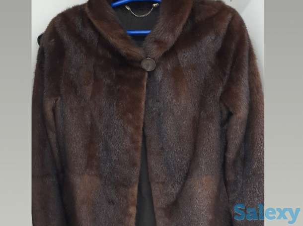 Норковая шуба, размер (S-M), фотография 1