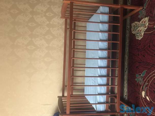 Продам детскую кроватку с ортопедическим, фотография 1