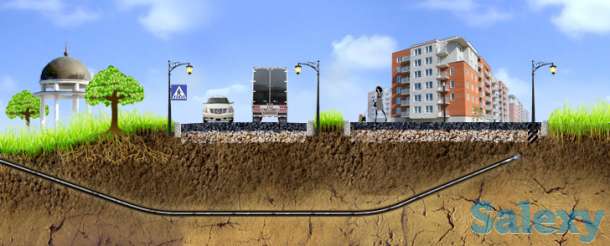 ГНБ (горизонтально-направленное бурение) ГШБ (горизонтально-шнековое бурение), фотография 3