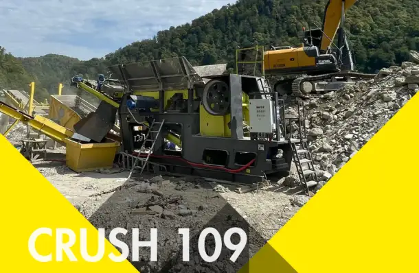 Мобильная дробилка для бетона SKREEN-109, фотография 8