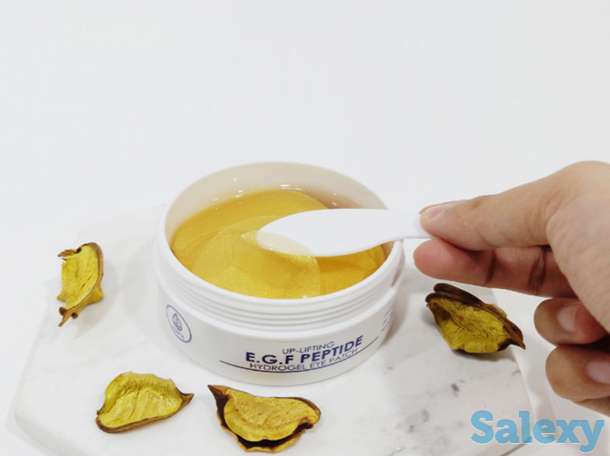 Патчи для век Med:B Hydrogel Eye Patches Up-Lifting EGF, фотография 3