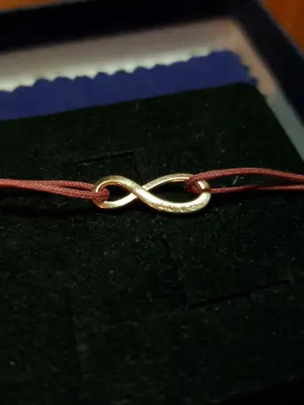 Продаю золотое кольцо и браслет с гравировкой 585 пробы, фотография 3