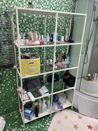 Стелаж IKEA Витшё белый, фотография 1