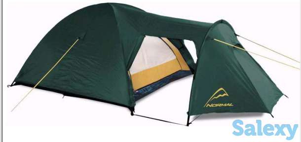 Палатка нормал трубадур 3 plus желтая, фотография 4