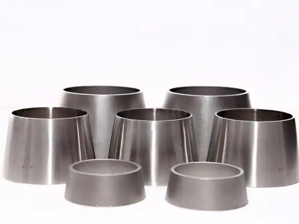 Переход нержавеющий эксцентрический, Размер 1: 159х4.5; 219х6; 76х5... мм, Размер 2: 76х4.5; 108х6; 57х6... мм, фотография 1