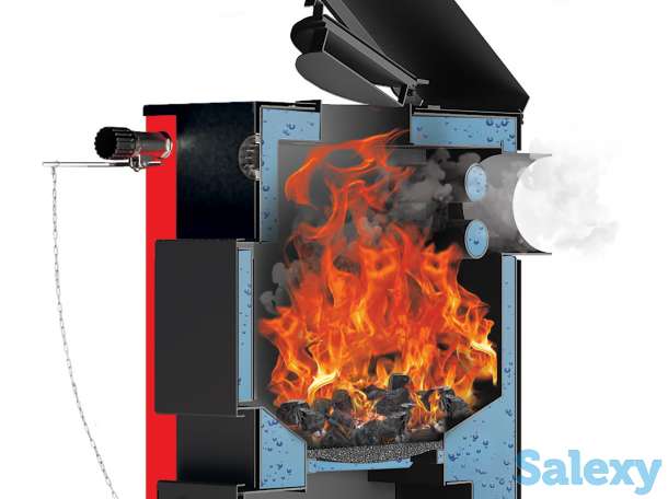 Котел водяного отопления Сибирь Гефест15квт  20 кВт 30квт, фотография 3