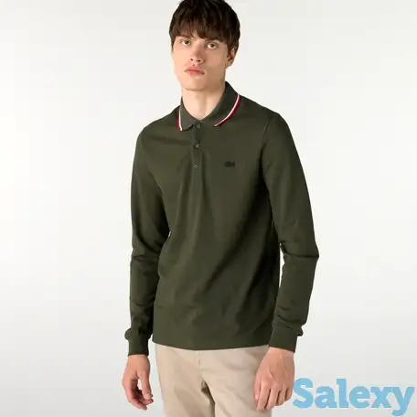 Мужское поло lacoste regular fit, фотография 1