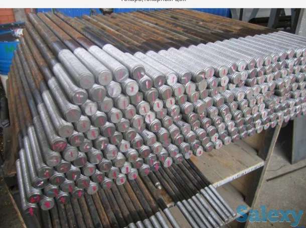 Шпилька DIN 975 полнорезьбовая в цинке, фотография 1