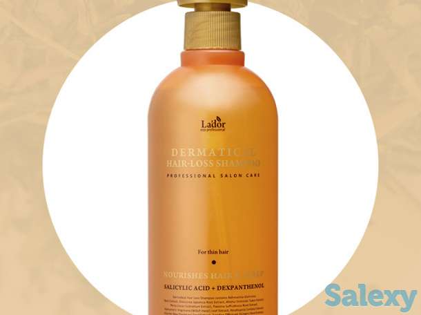 Шампунь для волос la'dor dermatical hair loss shampoo (новый дизайн), фотография 3