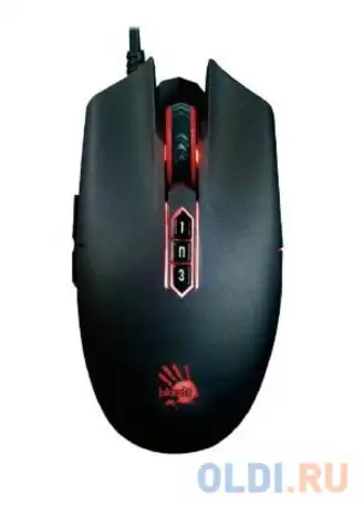 Мышь проводная a4tech p80 pro чёрный usb 2.0, фотография 1