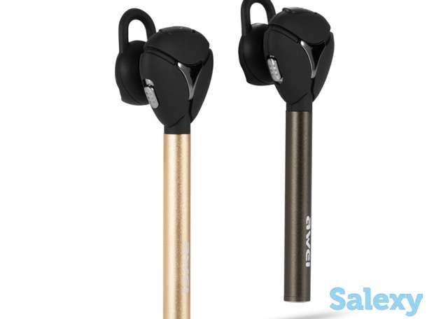 Продам стильная беспроводная Bluetooth гарнитура смарт наушник с кожаным чехлом в комплекте, ID038AL, фотография 1