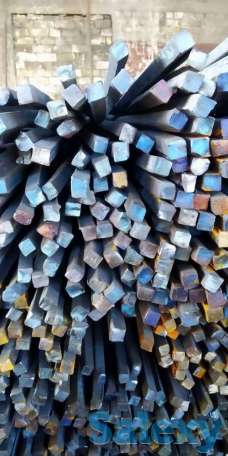 Стальной квадрат ФС от 8-го до 14 и 16-е под заказ можем катать. С 4-5 м, фотография 1