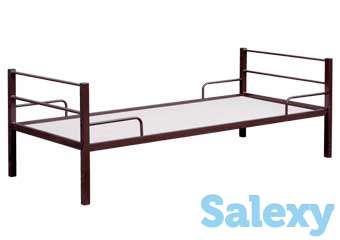 Металлические двуспальные кровати, разборные конструкции сеток и спинок, фотография 5