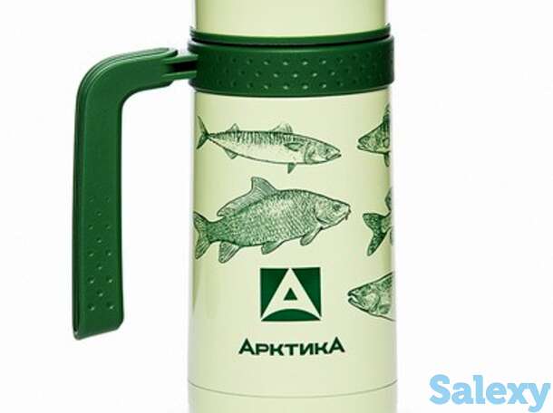 Термос-кружка арктика 412-500 0.5л зеленая, фотография 1