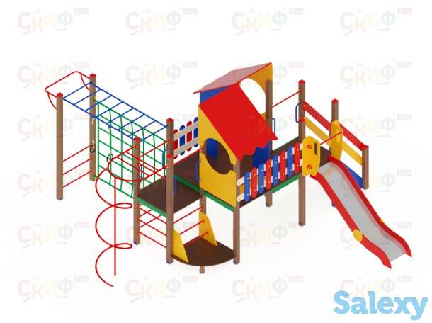 Детская площадка ДИК 702 «Теремок», фотография 1