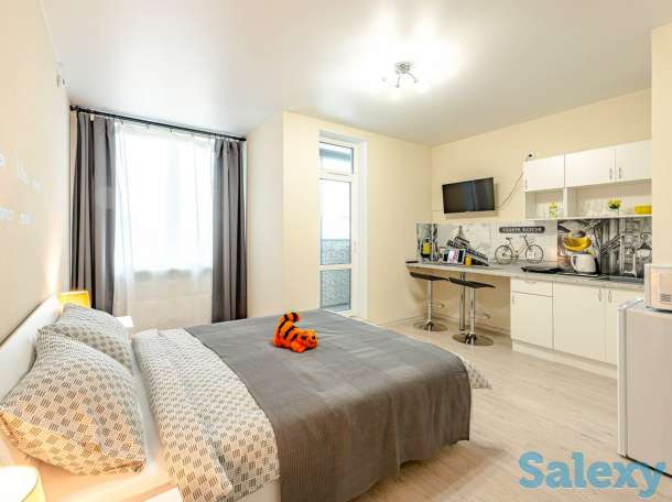 Уютная 1 комнатная квартира в жилом комплексе, ул. Ходжанова, 76, фотография 1