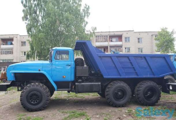 Урал самосвал 6х6 с задней разгрузкой, фотография 3