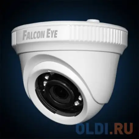 Falcon eye fe-mhd-dp2e-20 купольная, универсальная 1080p видеокамера 4 в 1 (ahd,, фотография 1