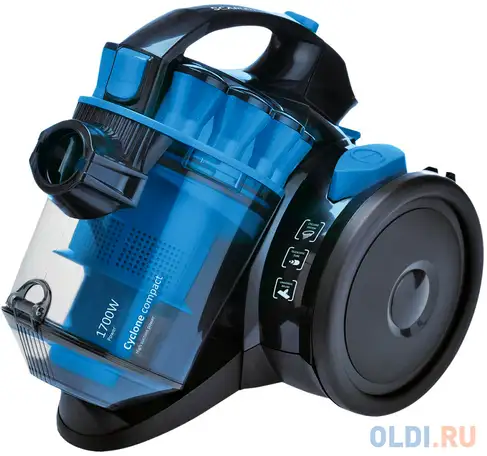 Пылесос scarlett sc-vc80c86 сухая уборка синий, фотография 1