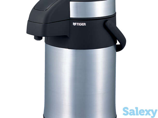 Термос tiger maa-a302 с пневмонасосом 3л, фотография 1