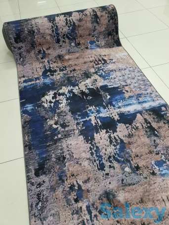 Ковровая дорожка с разлитыми чернилами, коврик метражом 120 см, фотография 1