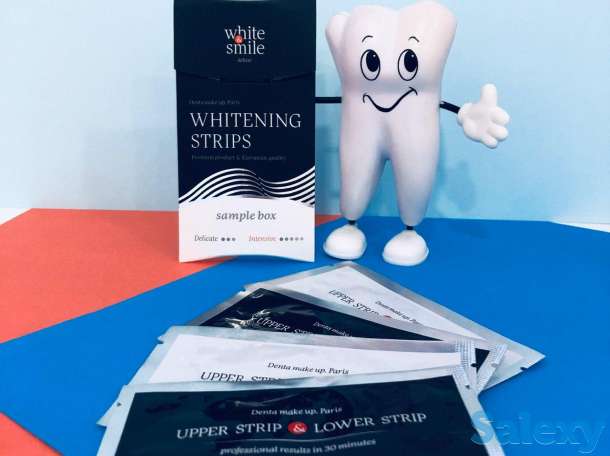 Отбеливающие полоски для зубов Sample box от White&Smile, фотография 1
