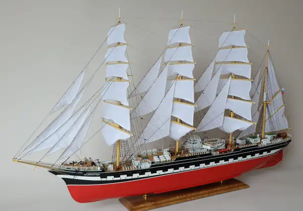 Модель Корабля - Барк Крузенштерн, фотография 1