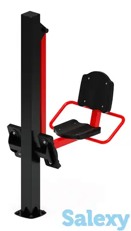 Жим ногами (красный) - уличный тренажер - ст 011-11, фотография 1