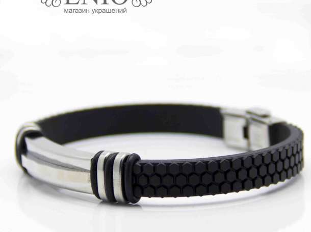 Мужские браслеты из каучука от интернет-магазина ENIO., фотография 2