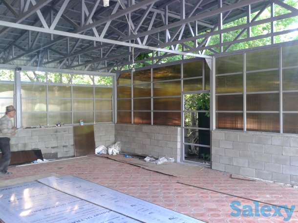 Услуги сантехника. изготовление металлоконструкций в Алмате НАВЕСЫ ОТОПЛЕНИЕ, фотография 1